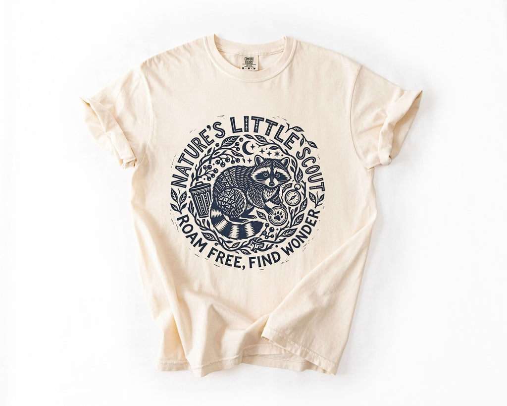 Nature's Little Scout Tee - Ivory