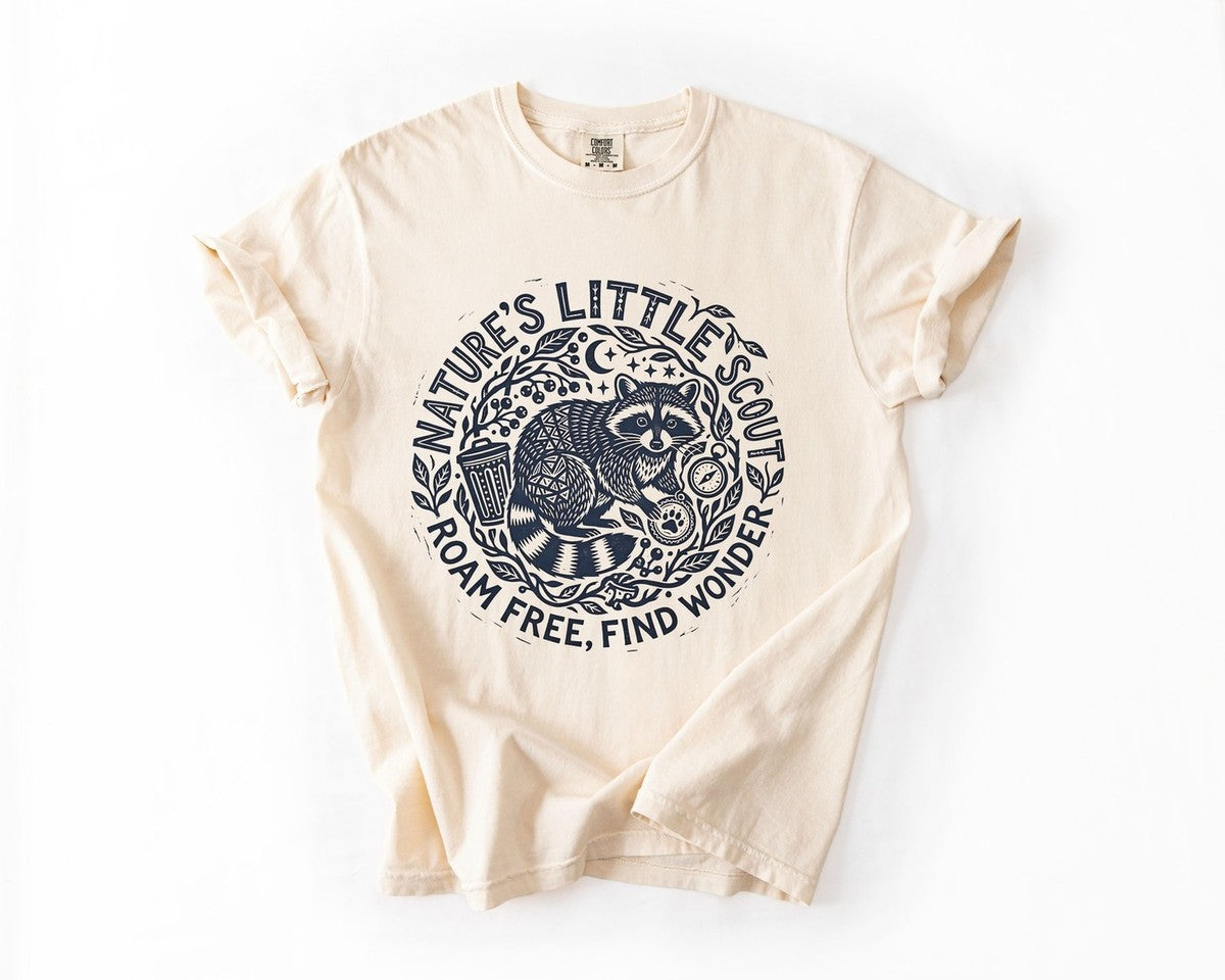 Nature's Little Scout Tee - Ivory