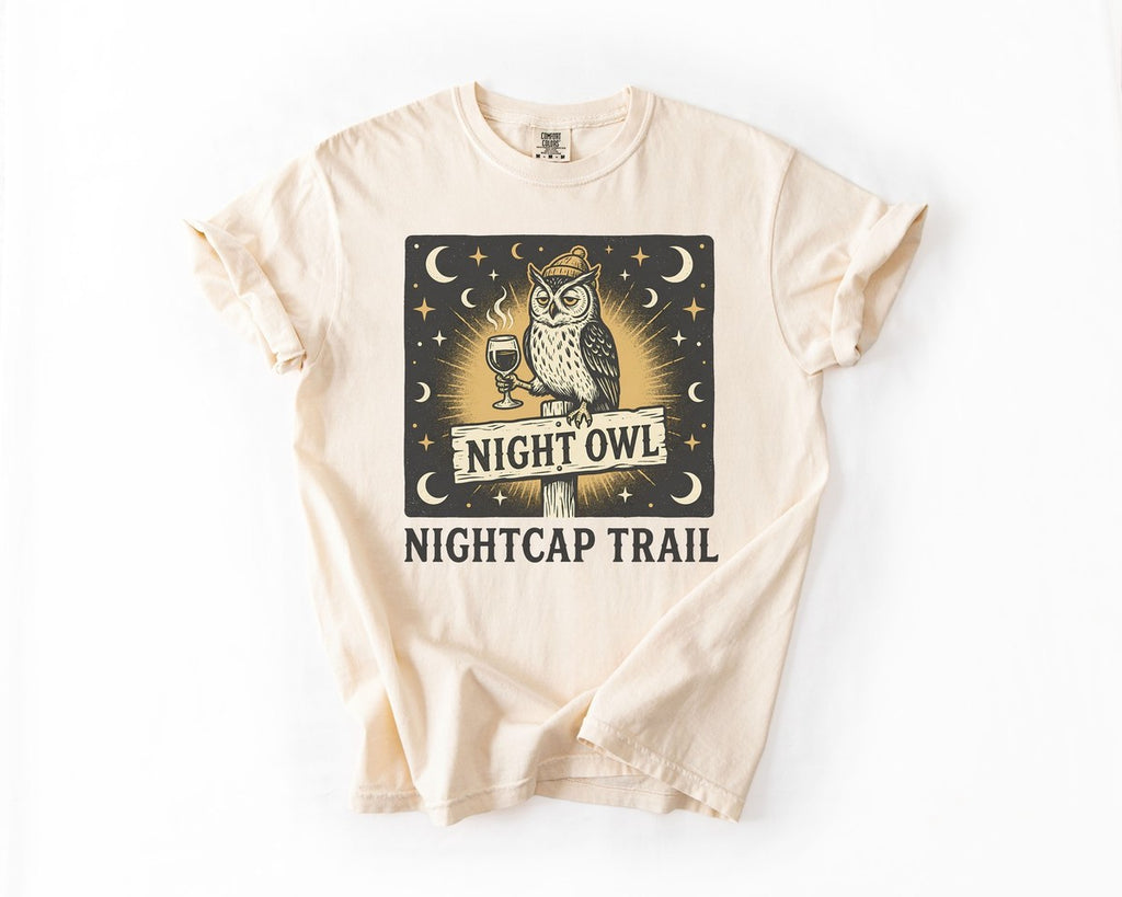 Night Owl T-Shirt - Ivory