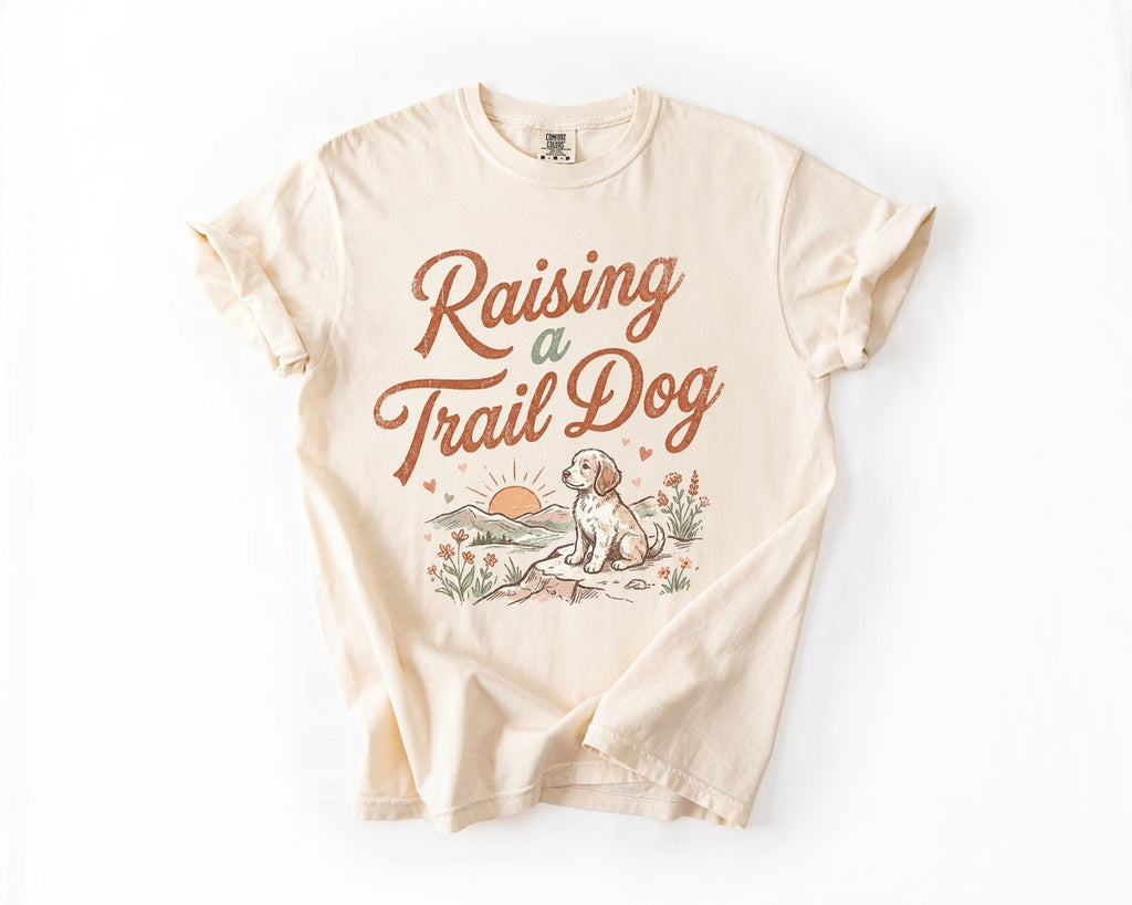 Raising a Trail Dog Tee - Ivory