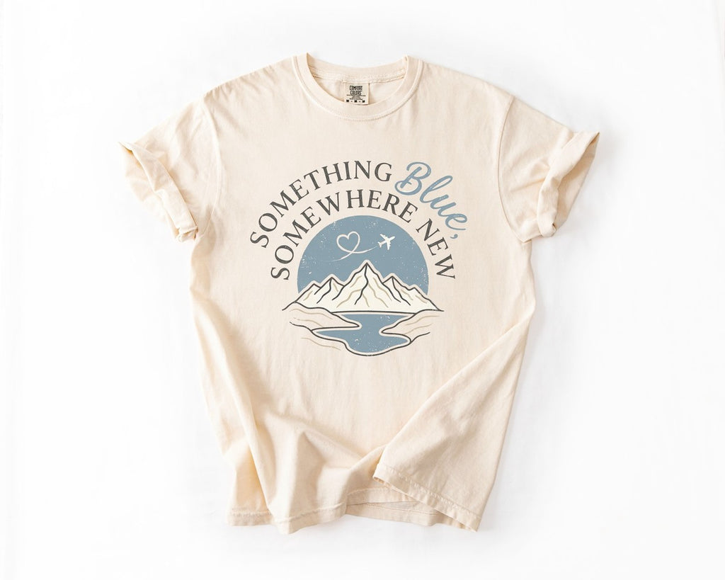 Something Blue Somewhere New Tee - Ivory