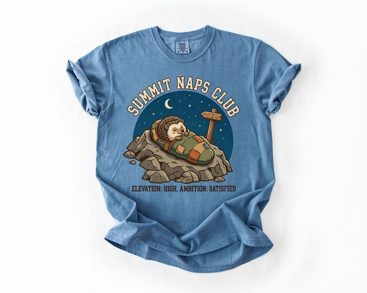 Summit Naps Club Hedgehog - Blue Jean