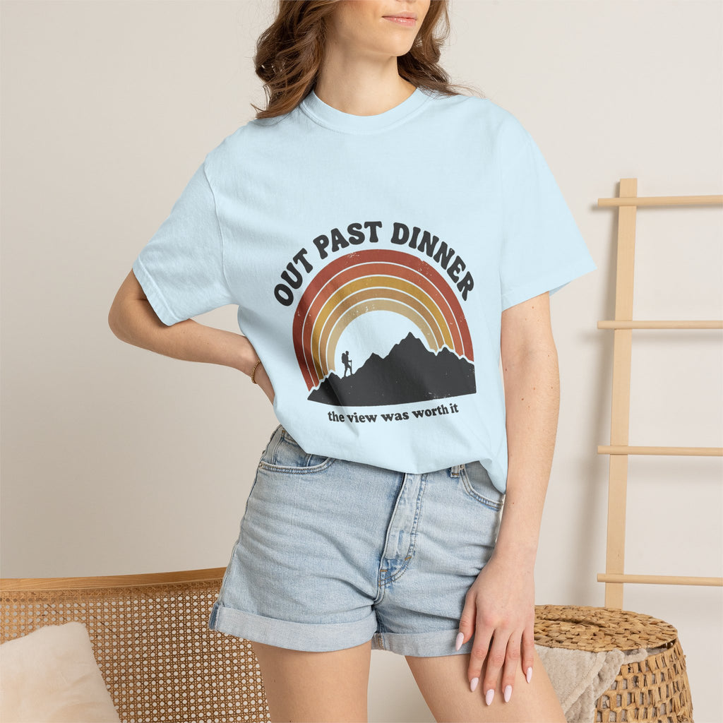 Out Past Dinner Tee