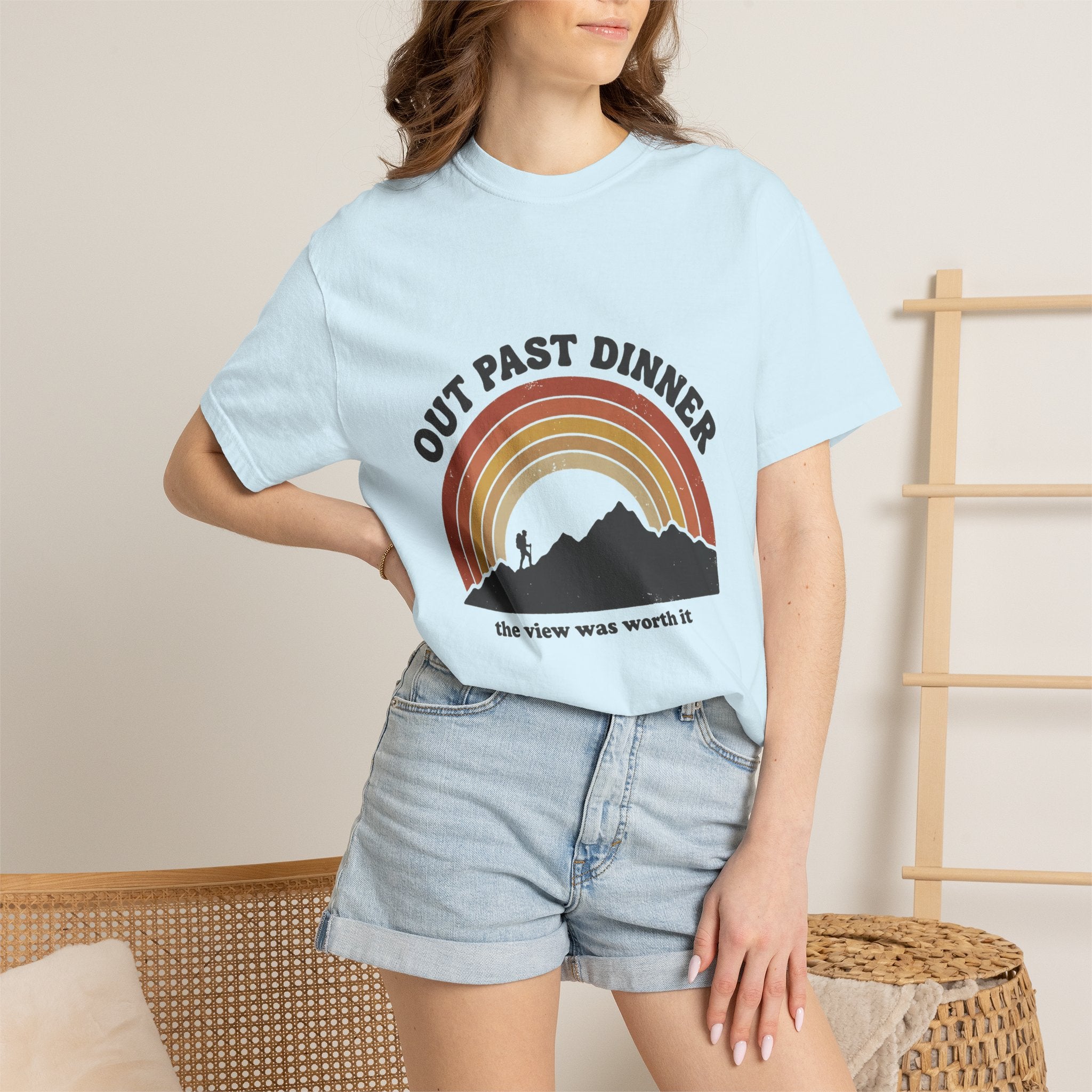 Out Past Dinner Tee