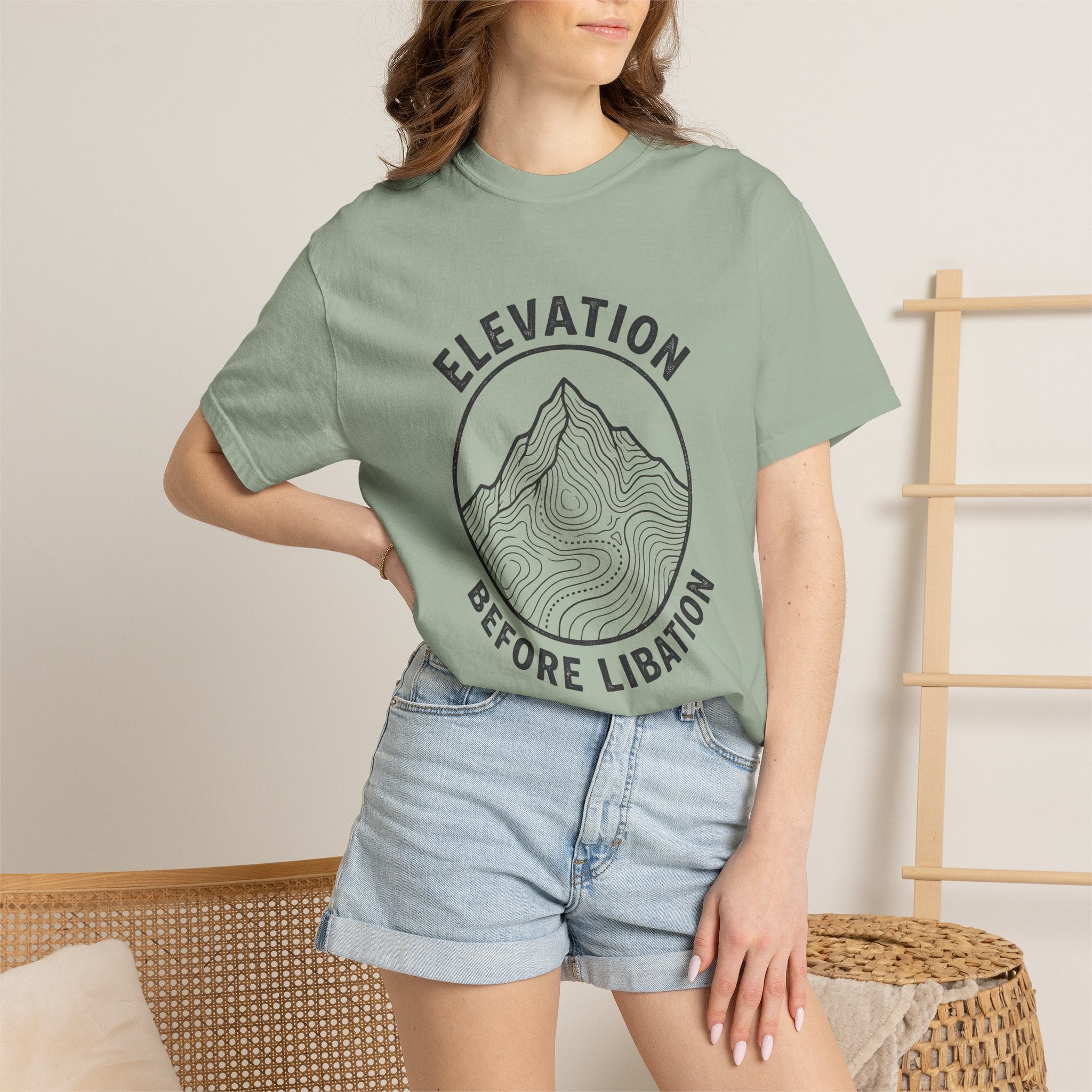 Elevation Before Libation Tee
