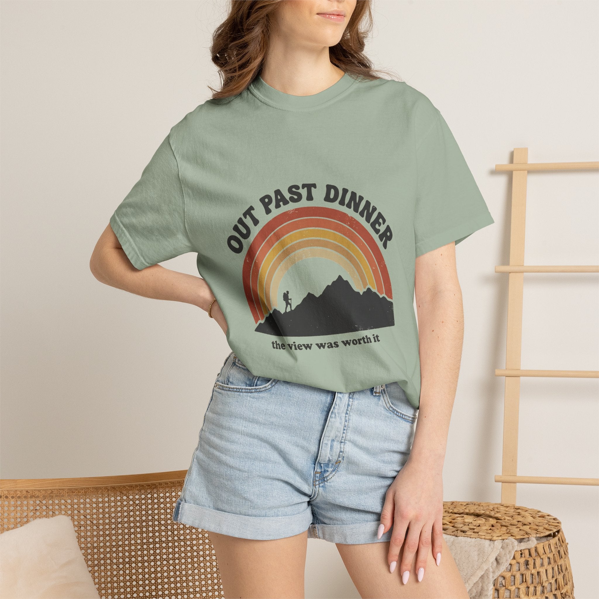 Out Past Dinner Tee