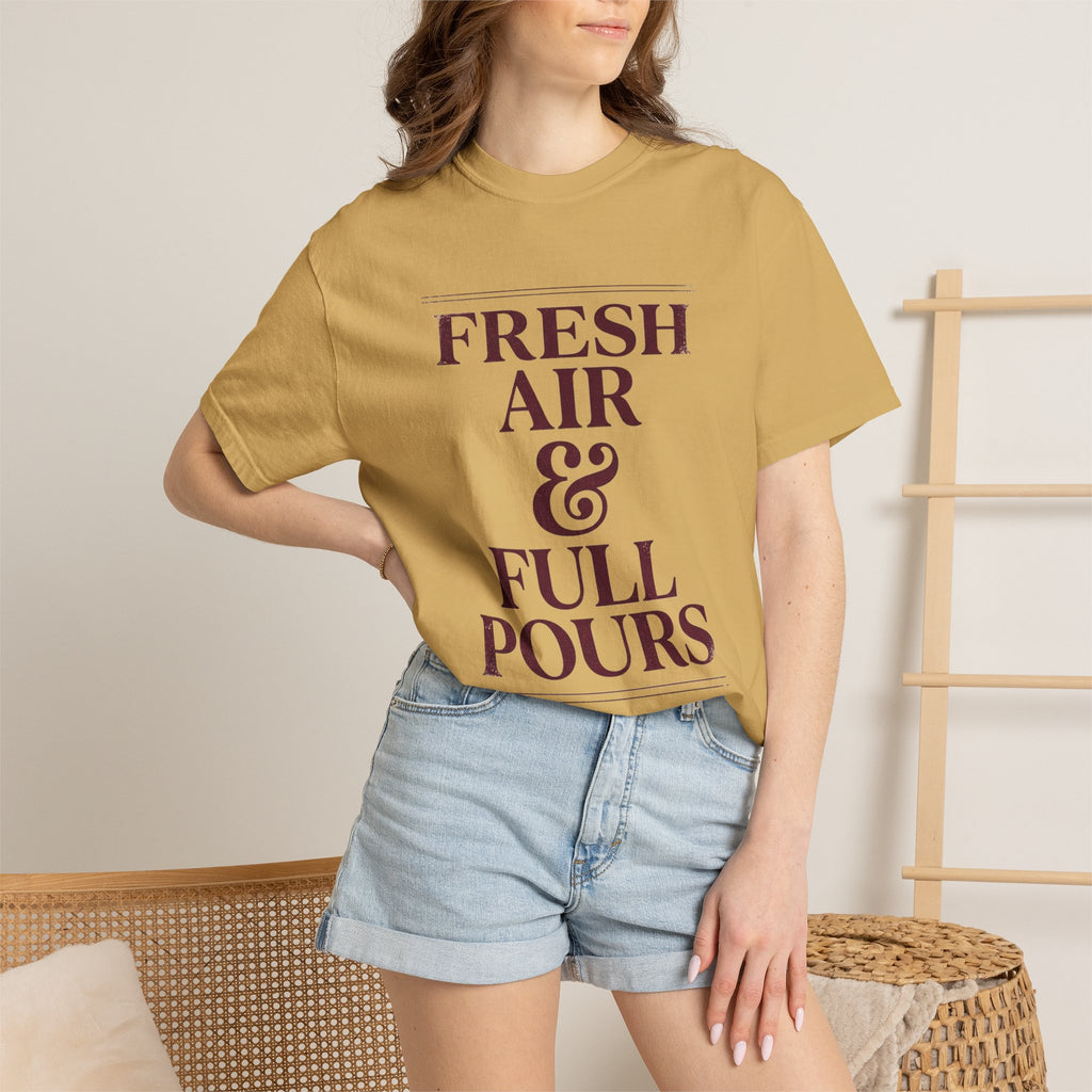 Fresh Air & Full Pours Tee
