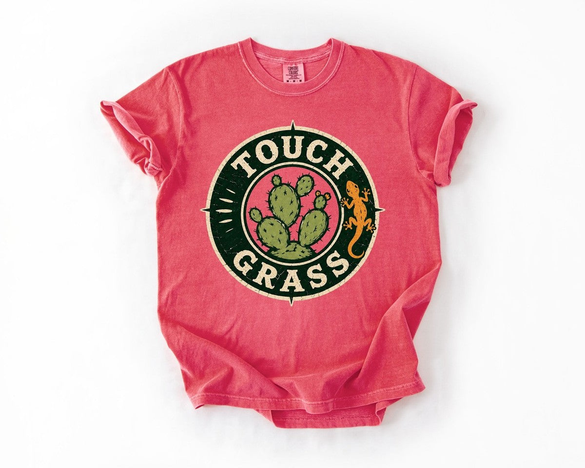 Touch Grass Cactus Patch - Watermelon