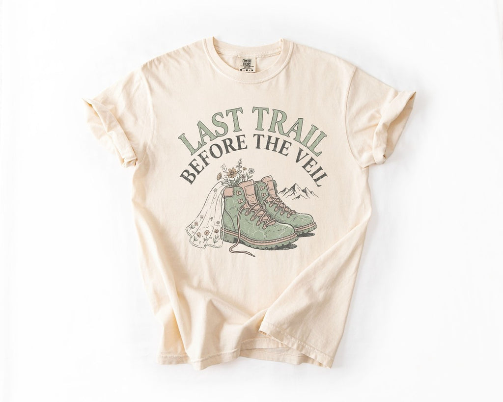 Last Trail Before the Veil Tee - Ivory