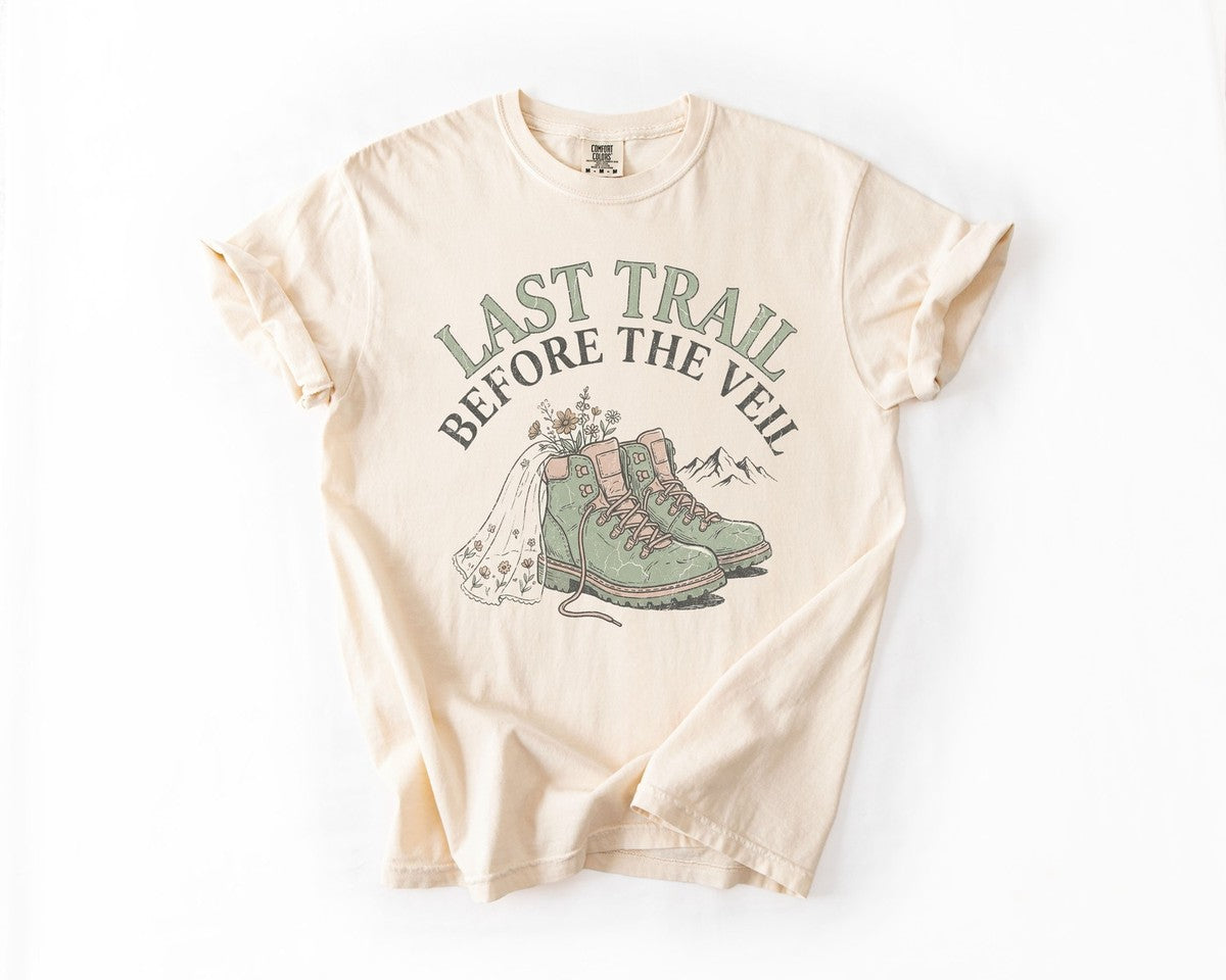 Last Trail Before the Veil Tee - Ivory