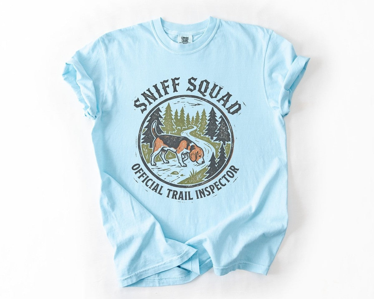Sniff Squad Tee - Chambray