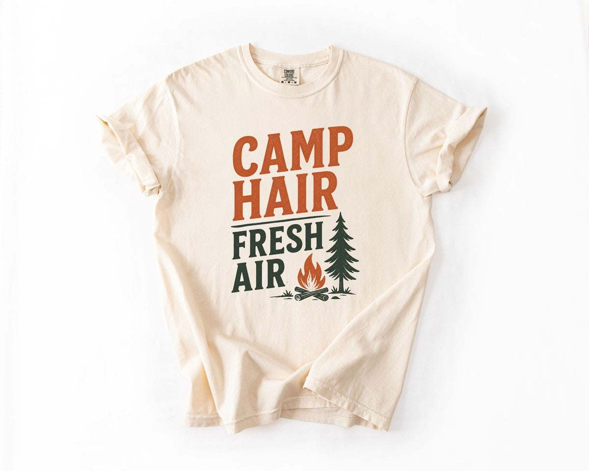 Camp Hair Fresh Air T-Shirt - Ivory