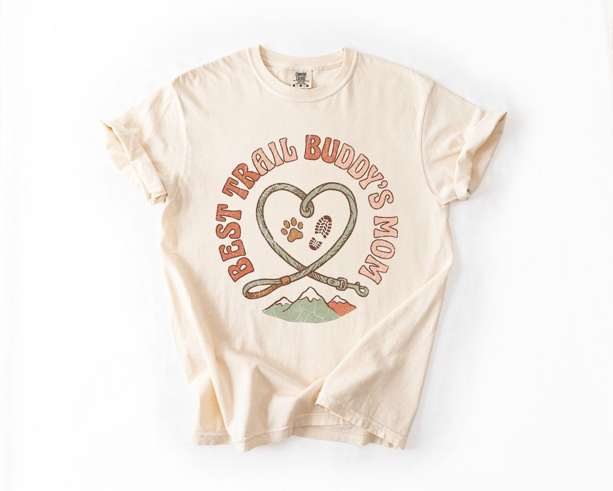 Best Trail Buddy's Mom Tee - Ivory