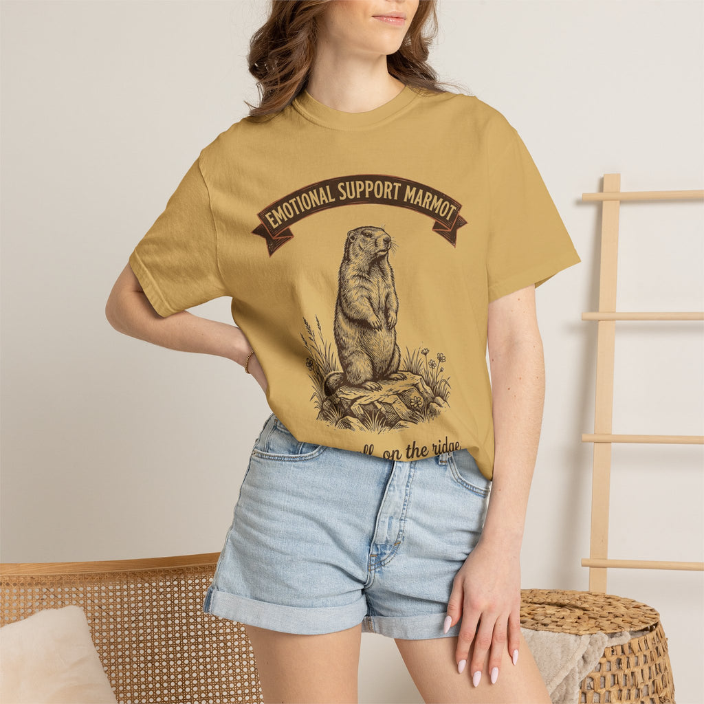 Emotional Support Marmot Tee