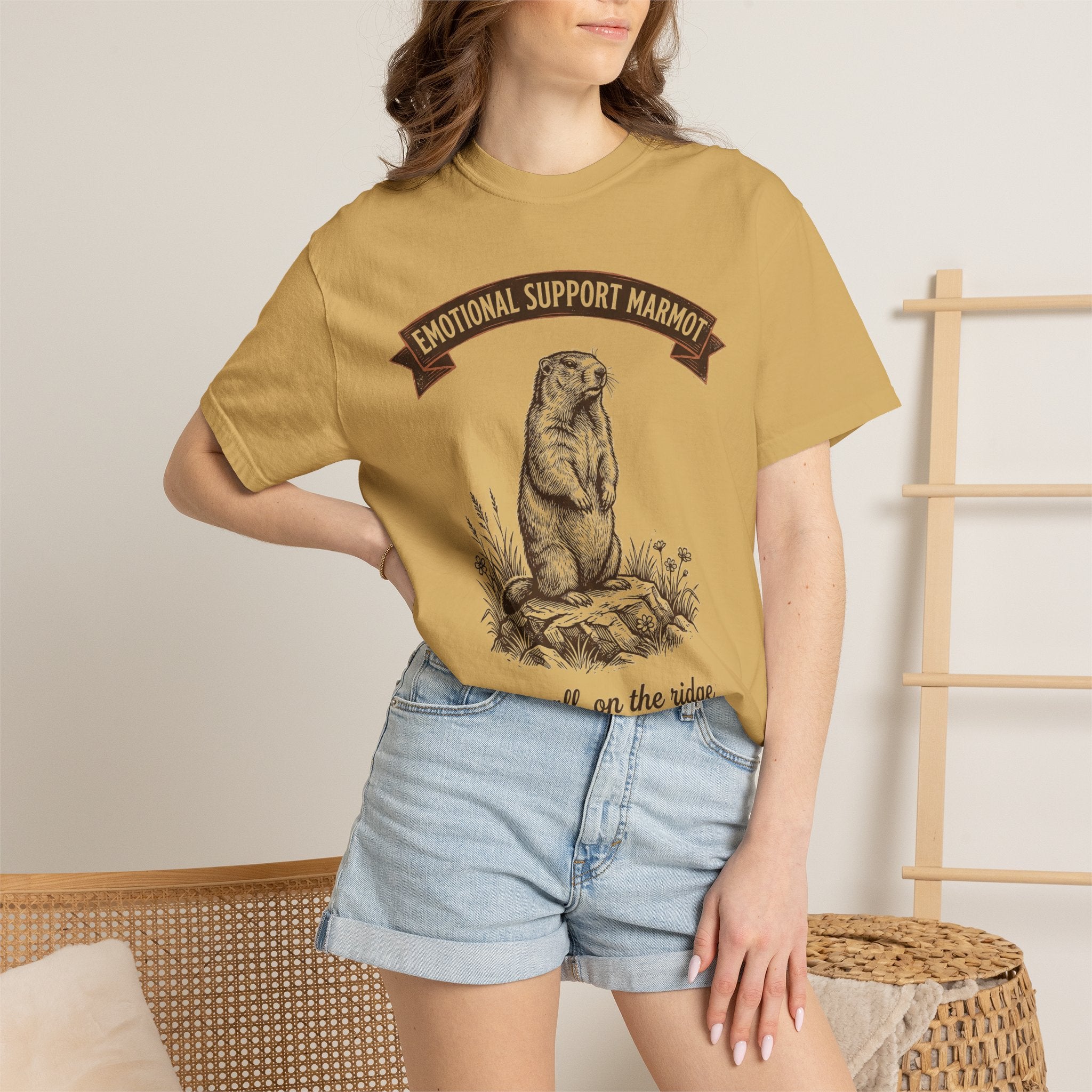 Emotional Support Marmot Tee