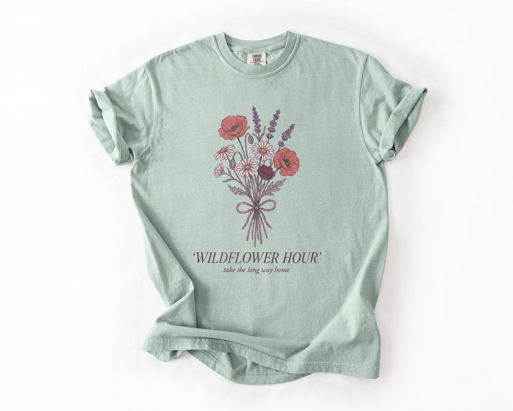 Wildflower Hour T-Shirt - Bay