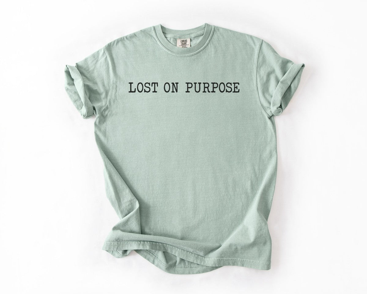 Lost On Purpose Tee - Bay