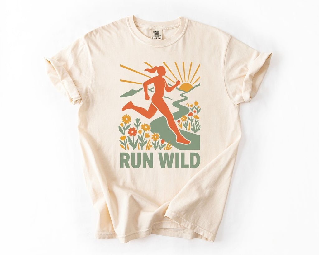Run Wild Tee - Ivory