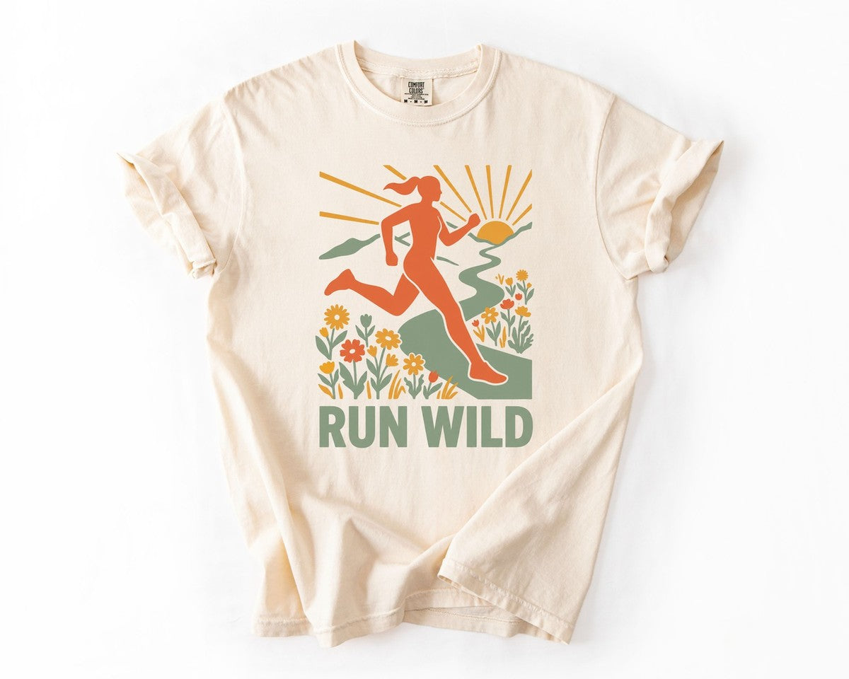 Run Wild Tee - Ivory