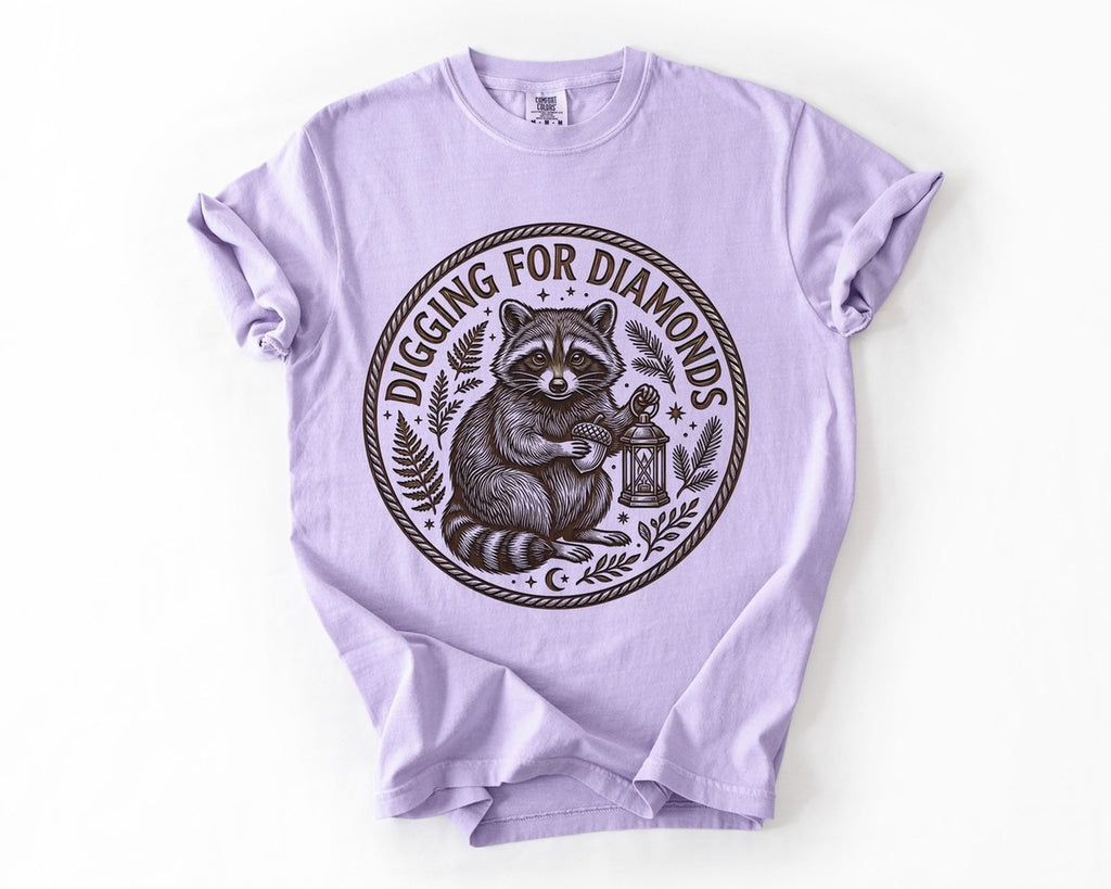 Digging For Diamonds Tee - Orchid