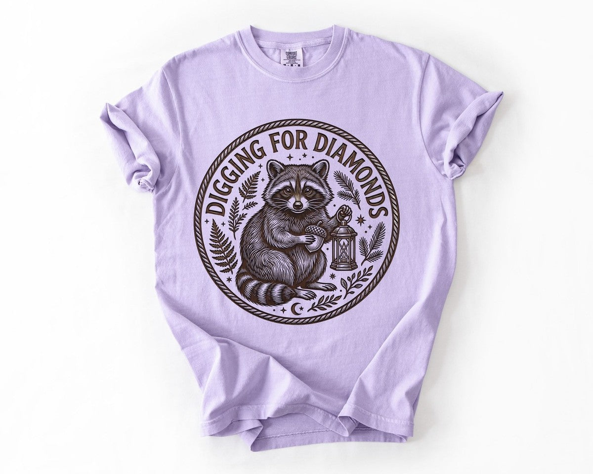 Digging For Diamonds Tee - Orchid