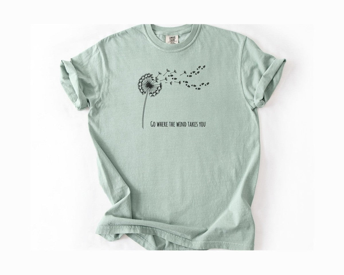 Dandelion Wishes T-Shirt - Bay