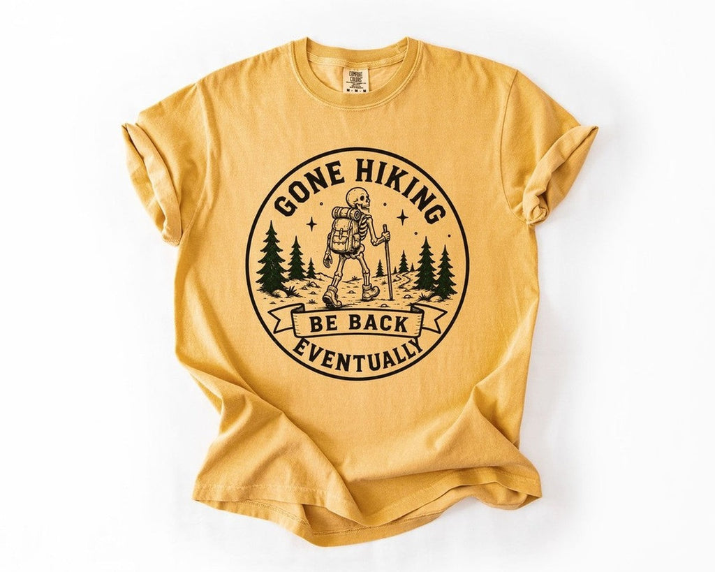 No Brew No View T-Shirt - Mustard