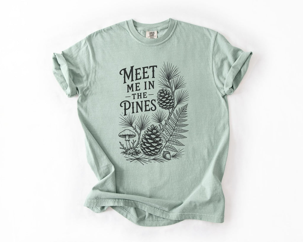 Meet Me In The Pines T-Shirt - Bay