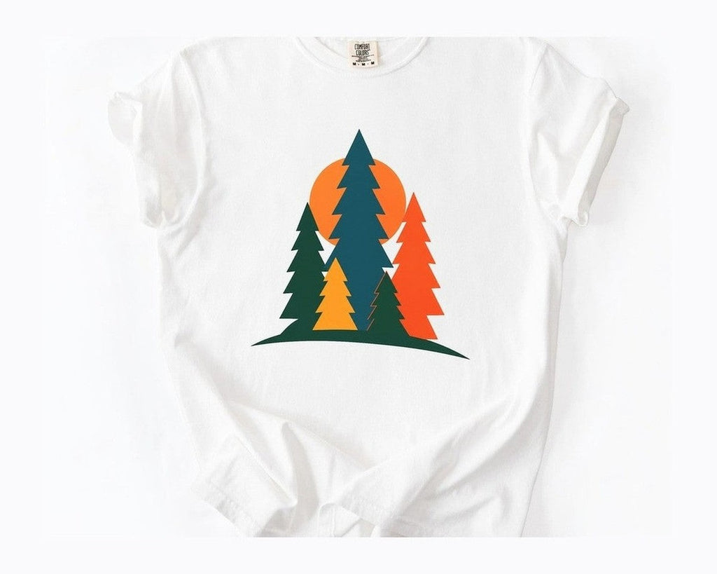 Retro Text Graphic T-Shirt - White