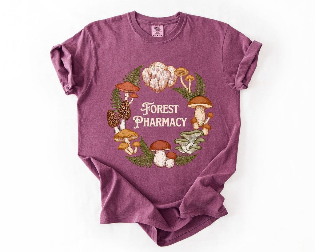 Forest Pharmacy Tee - Berry