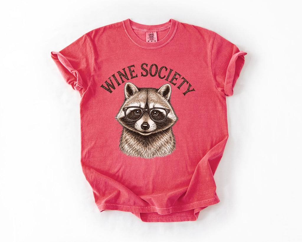 Wine Society Tee - Watermelon