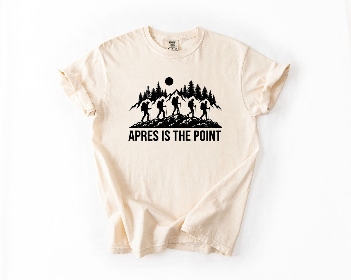 Apres Is The Point Ski T-Shirt - Ivory