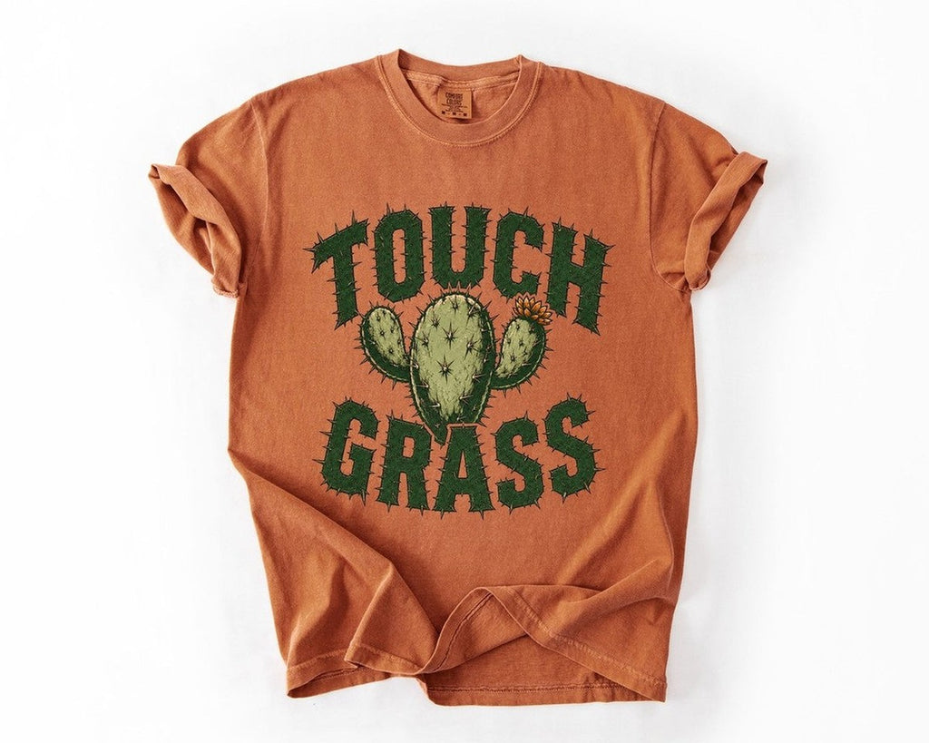 Touch Grass T-Shirt - Yam