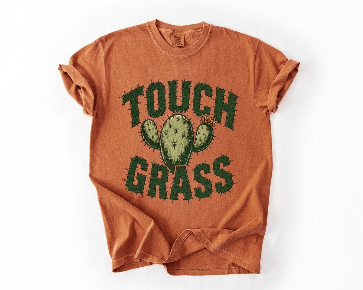 Touch Grass T-Shirt - Yam