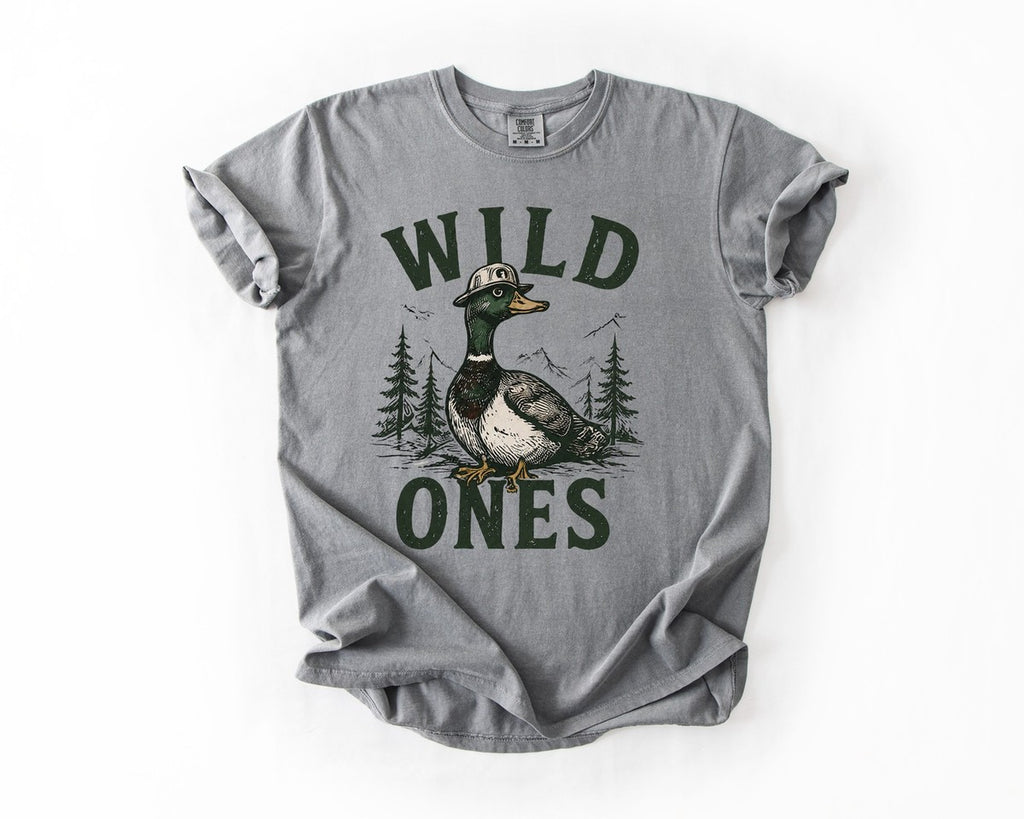 Wild Ones Duck Tee - Grey