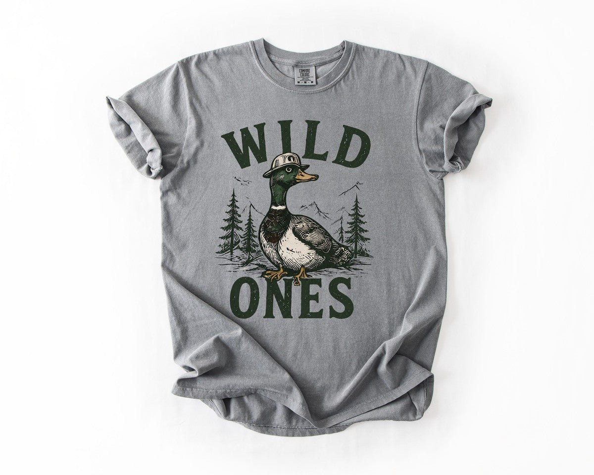 Wild Ones Duck Tee - Grey