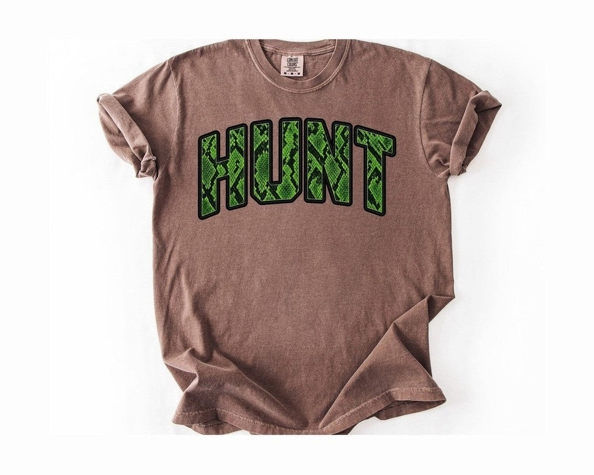 Hunt Camo T-Shirt - Espresso