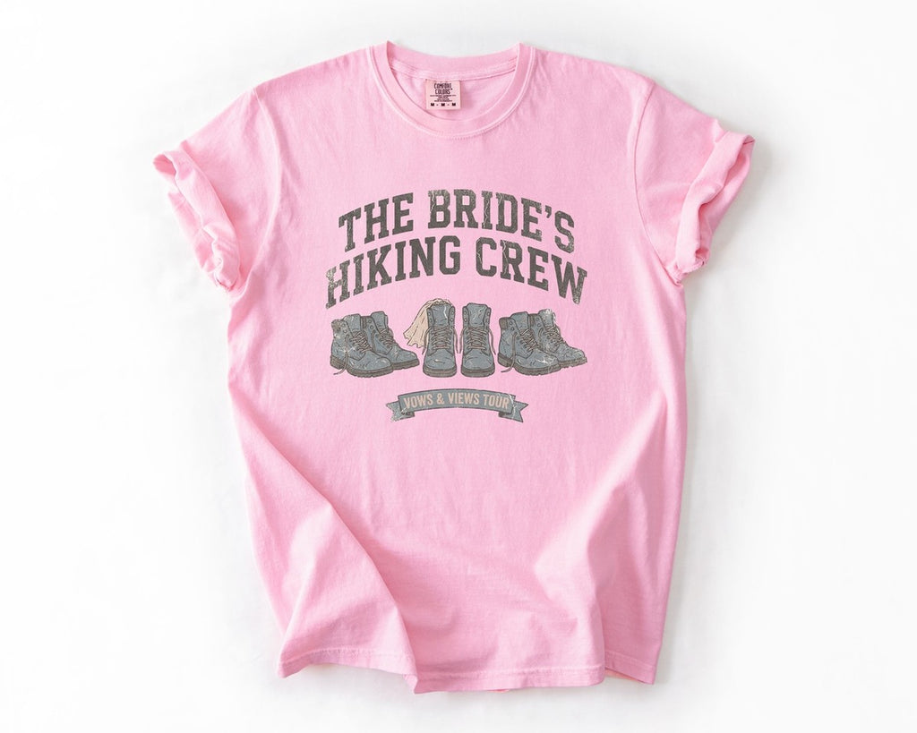 The Bride's Hiking Crew Tee - Blossom