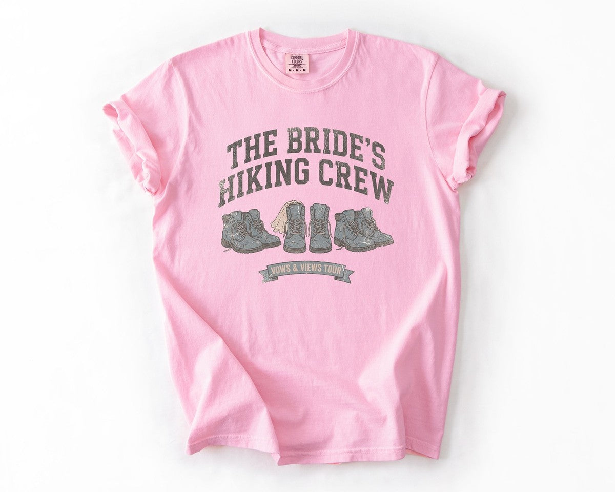 The Bride's Hiking Crew Tee - Blossom