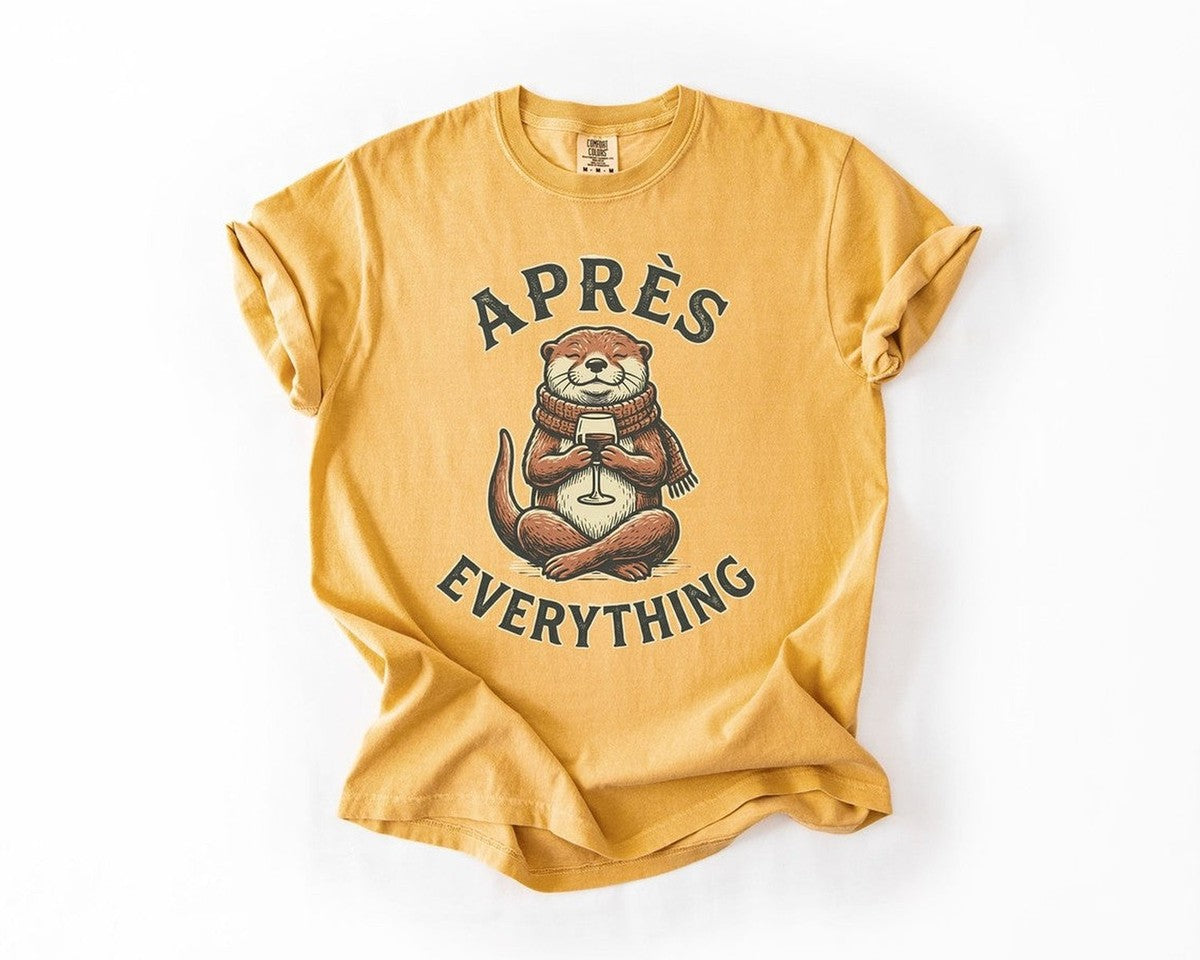 Apres Everything Otter Tee - Mustard