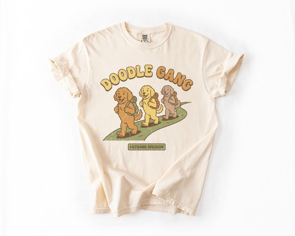 Doodle Gang Tee - Ivory