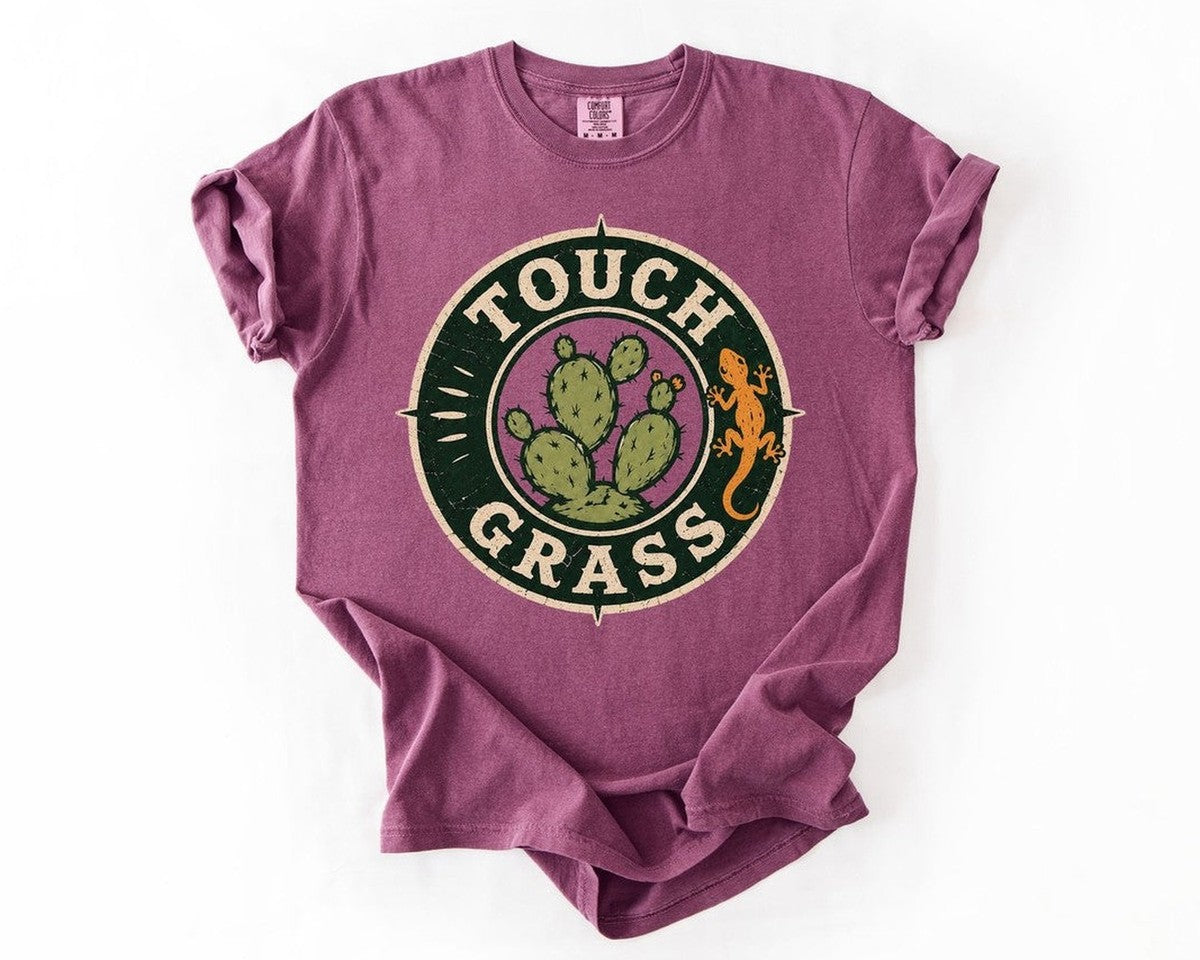 Touch Grass Cactus Patch - Berry