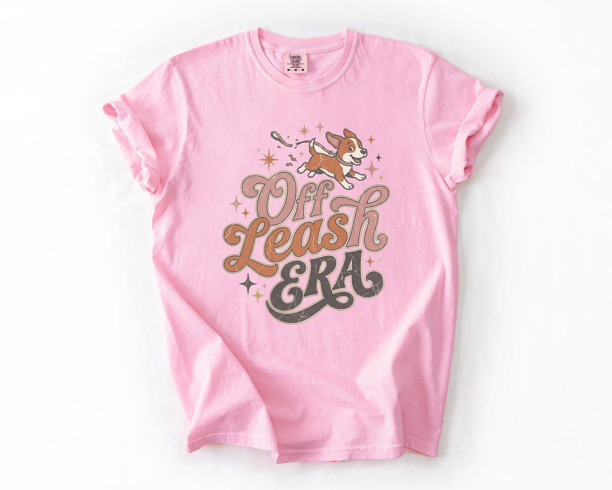 Off Leash Era Tee - Blossom
