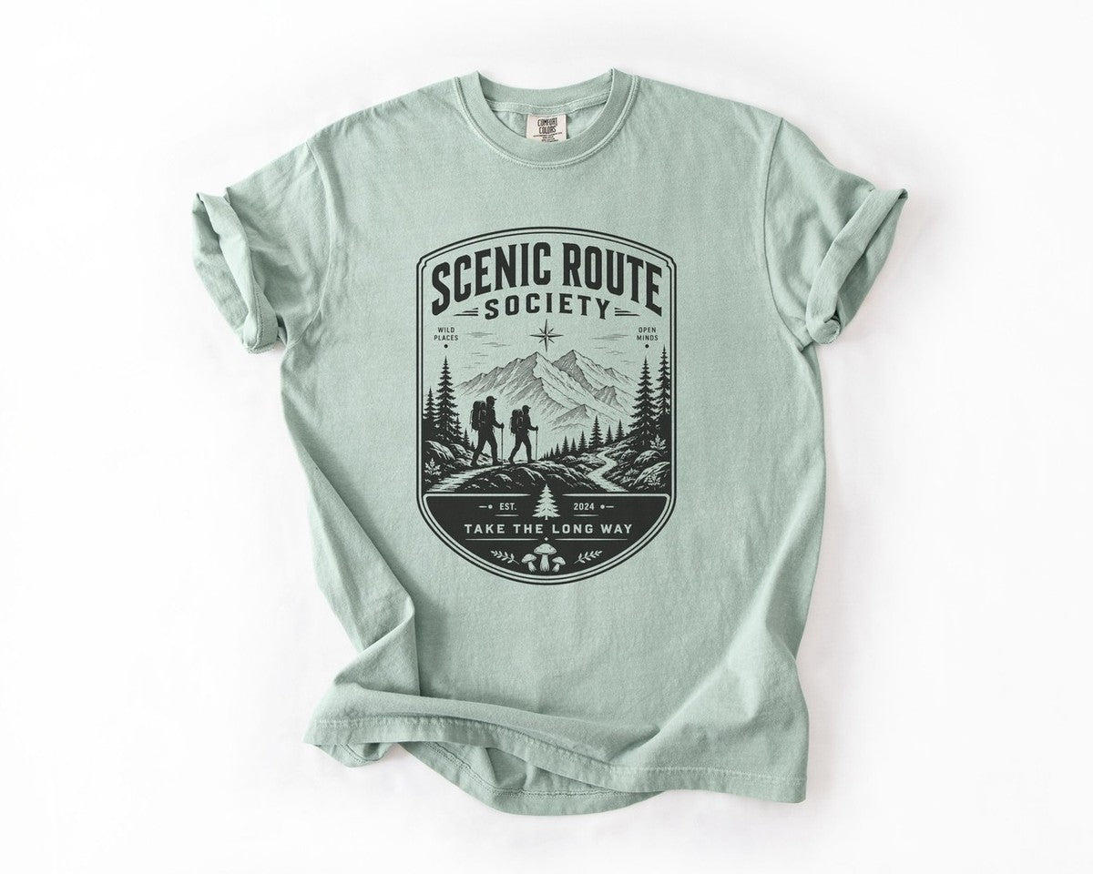Scenic Route Society T-Shirt - Bay