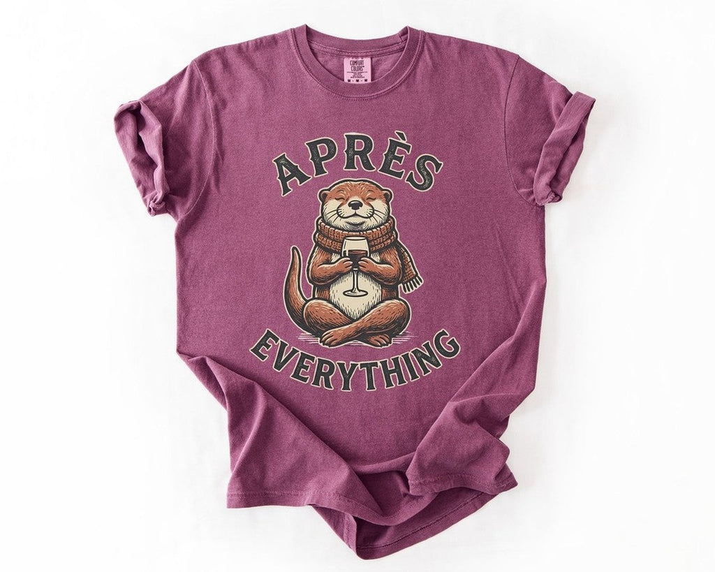 Apres Everything Otter Tee - Berry