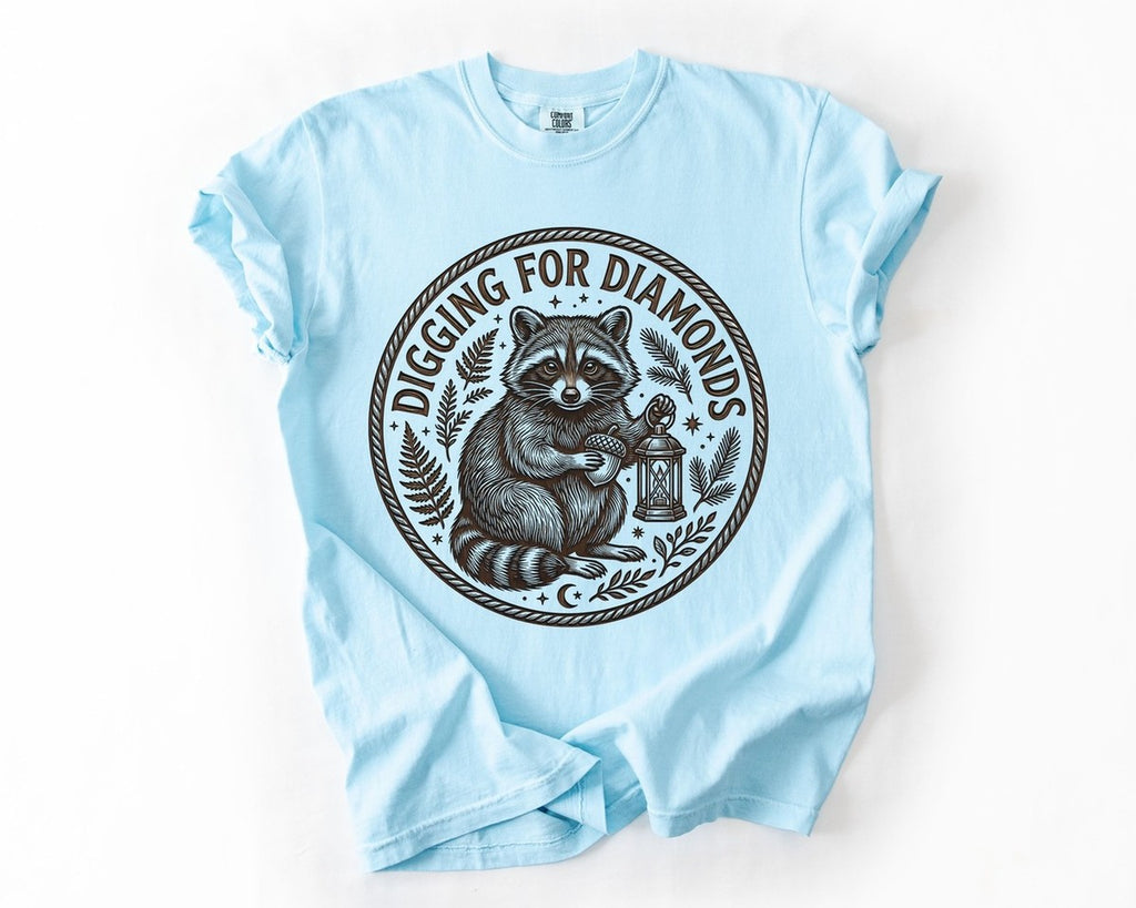 Digging For Diamonds Tee - Chambray