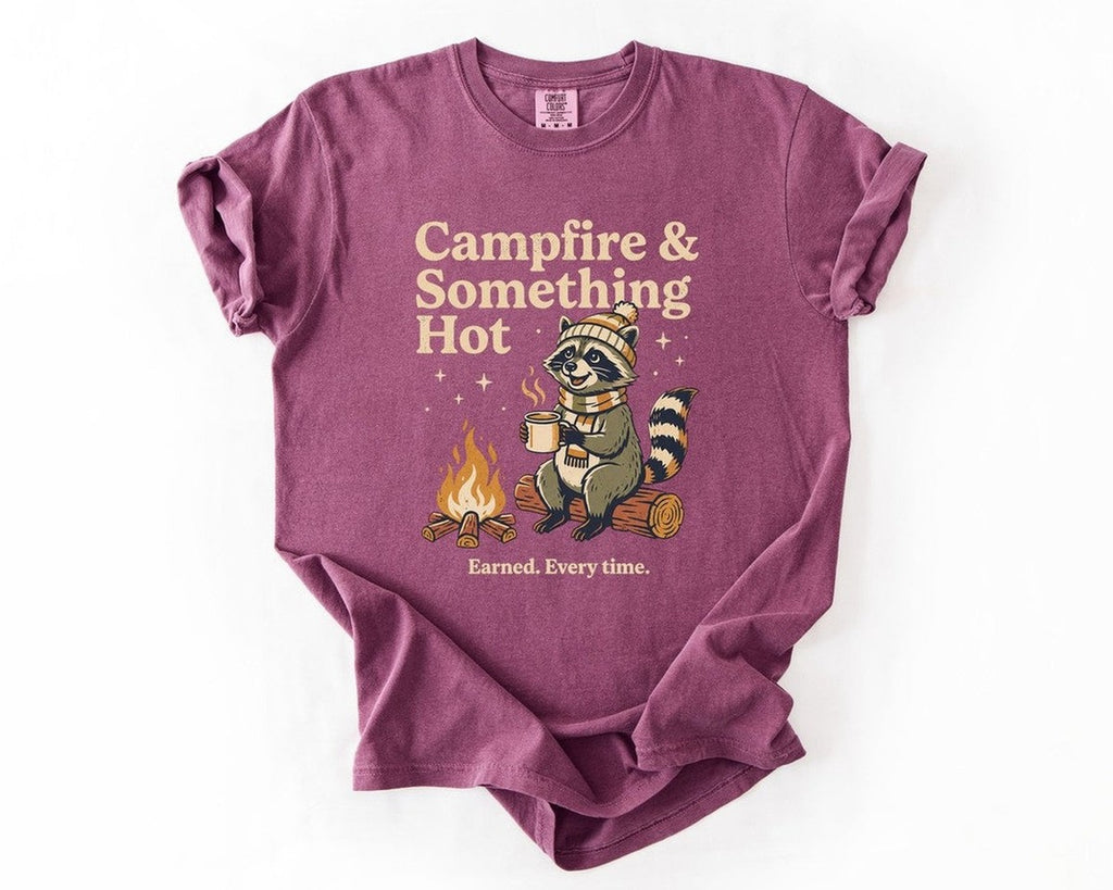 Campfire and Something Hot Raccoon - Berry