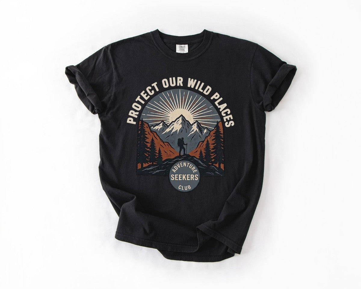 Protect Our Wild Places - Black