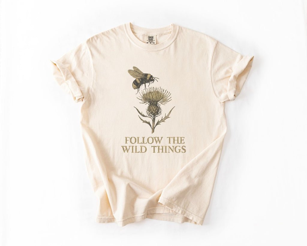 Follow the Wild Things T-Shirt - Ivory