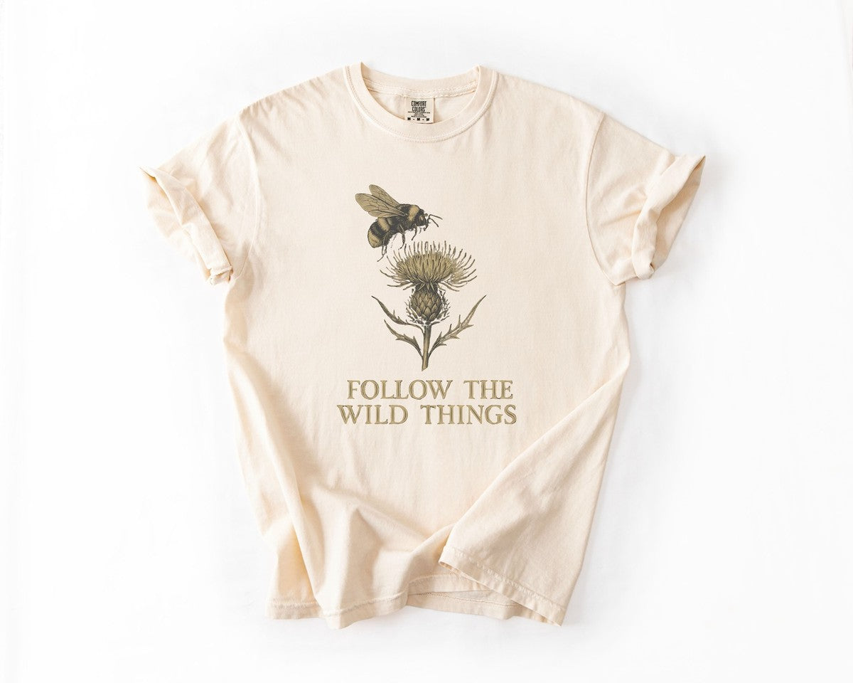 Follow the Wild Things T-Shirt - Ivory